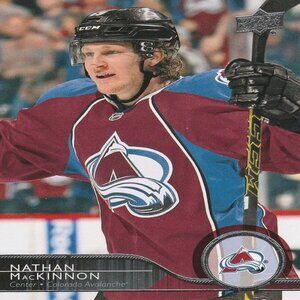 Nathan MacKinnon (Colorado Avalanche) 2014/2015 Upper Deck Series 1 Hockey Card
